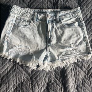 American Eagle Tom Girl Shortie Shorts in women's size 2